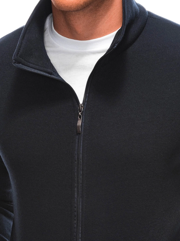 Bluza męska bez kaptura 1605B - granatowa