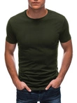 T-shirt męski basic EM-TSBS-0100 - oliwkowy