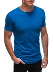 T-shirt męski basic EM-TSBS-0100 - niebieski
