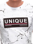 T-shirt męski z nadrukiem 1793S - biały
