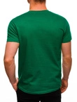 T-shirt męski basic 970S - zielony