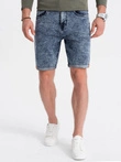 Krótkie spodenki jeansowe 529W - niebieskie