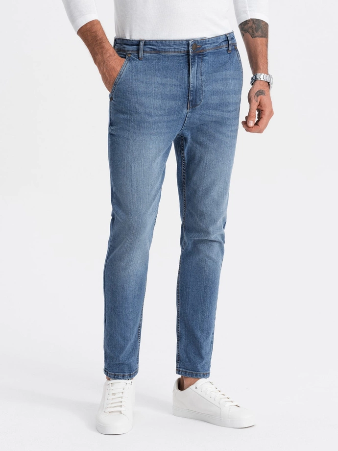 Spodnie męskie chino P894 - szare