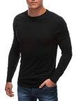Longsleeve męski bez nadruku EM-LSBL-0103 - czarny