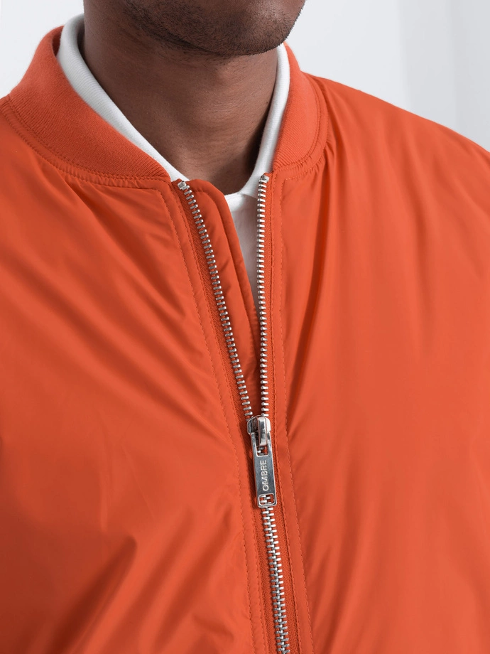 Kurtka męska bomberka 538C - ceglasta V3
