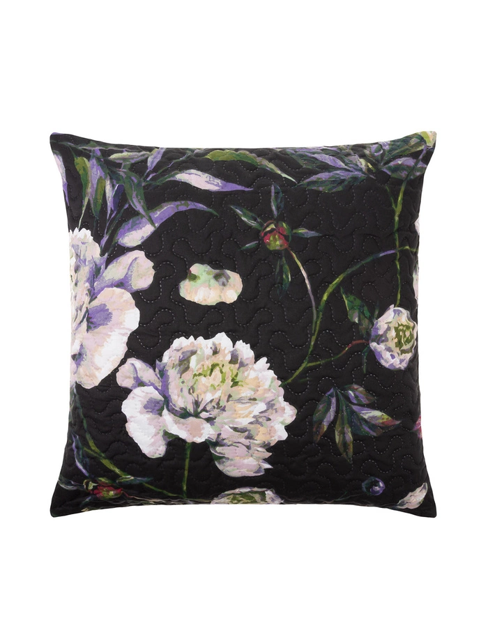 Poszewka dekoracyjna Peony 45x45 554A - black