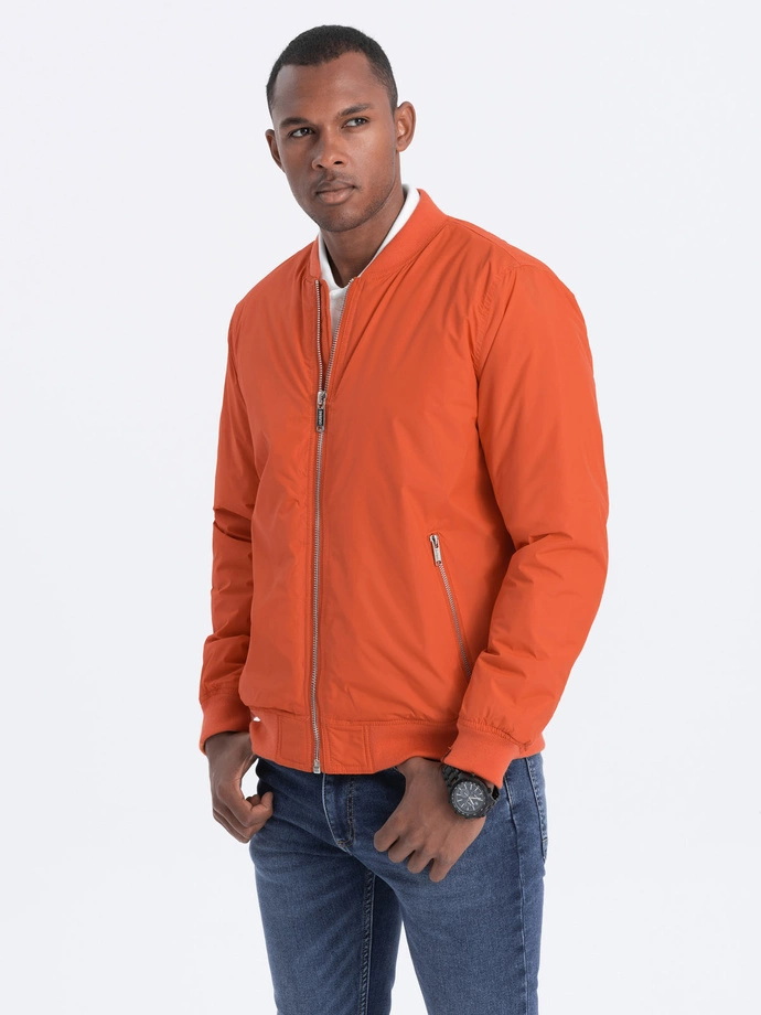 Kurtka męska bomberka 538C - ceglasta V3