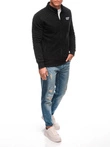Bluza męska bez kaptura 1695B - czarna