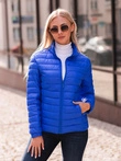 Kurtka damska przejściowa 008CLR - niebieska
