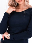 Bluzka damska longsleeve 017LLR - granatowa