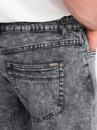 Krótkie spodenki jeansowe 529W - szare