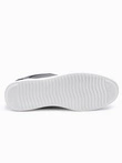 Męskie buty sneakersy  – czarne V-2 OM-FOCS-0104