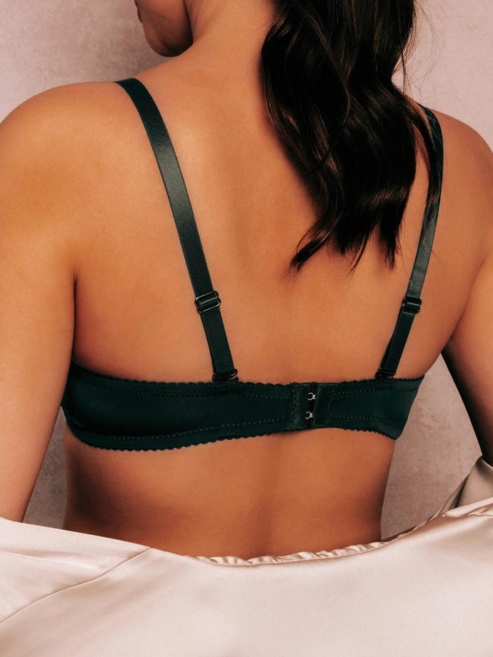 Biustonosz mini push-up 313ULR - czarny