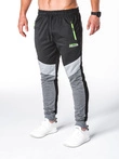 Spodnie męskie dresowe 702P - grafitowe