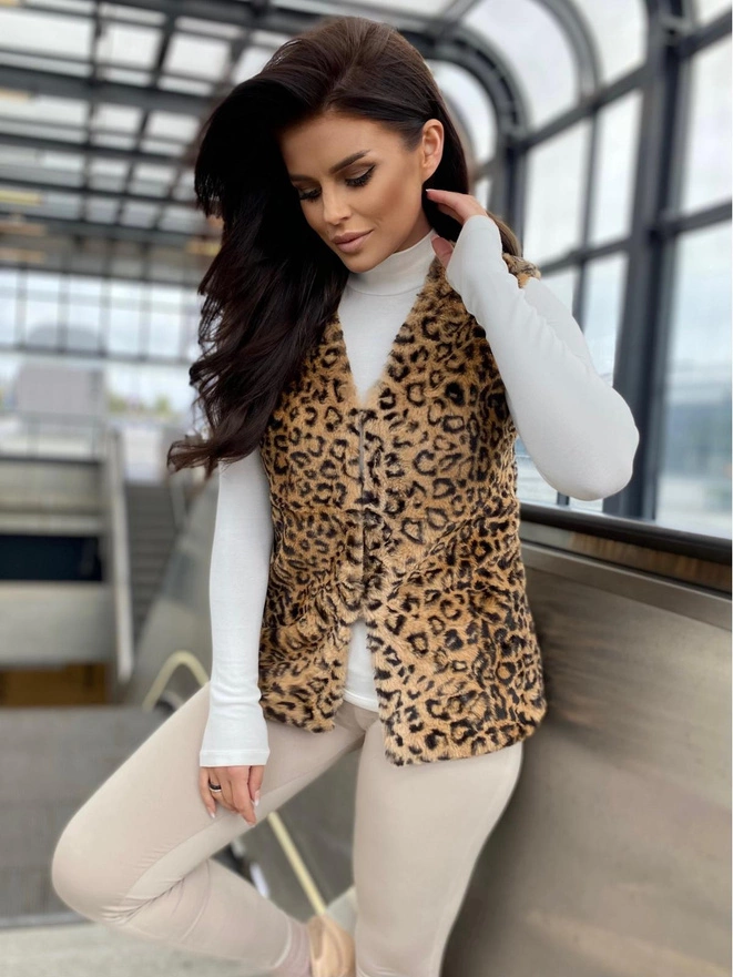 Kamizelka damska VLR008 - jasno szara