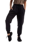 Spodnie damskie dresowe PLR265 - czarne