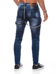 Spodnie męskie jeansowe 1374P - niebieskie