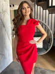 Sukienka mini ZOE DLR158 - czerwona