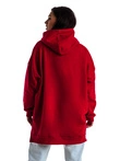 Bluza damska z kapturem TLR043 - czerwona