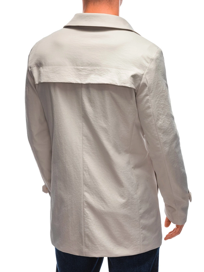 Płaszcz męski II gatunek 570C - jasnobeżowy