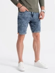 Krótkie spodenki jeansowe 529W - niebieskie