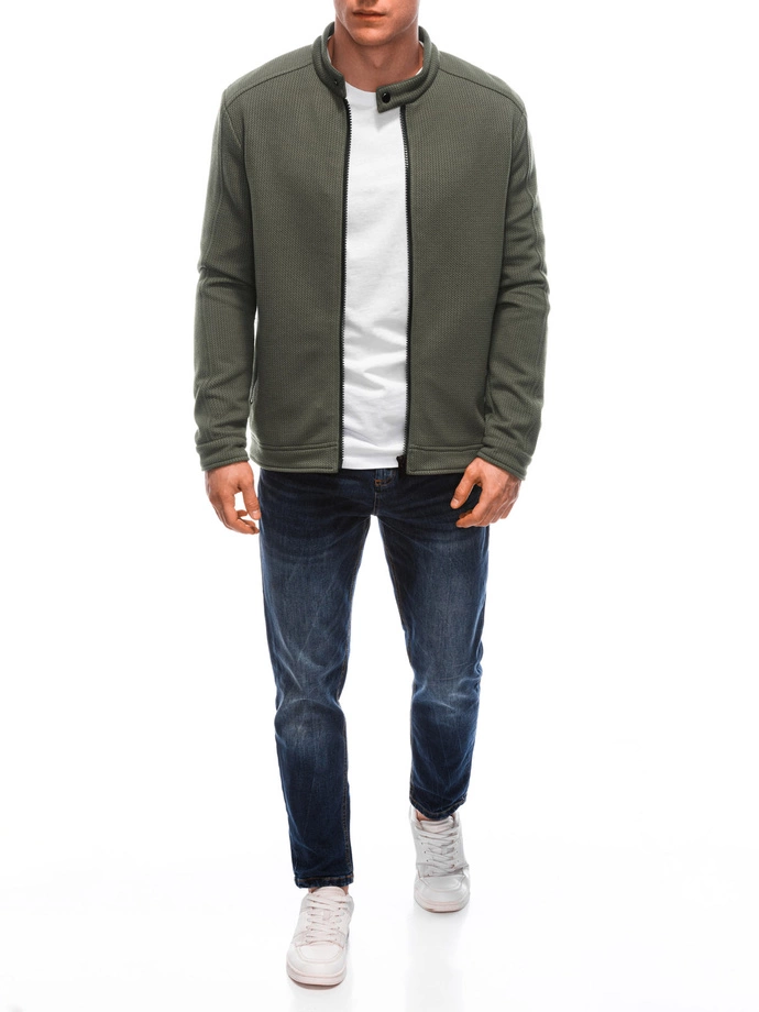Kurtka męska przejściowa EM-JANP-0100 - khaki V6