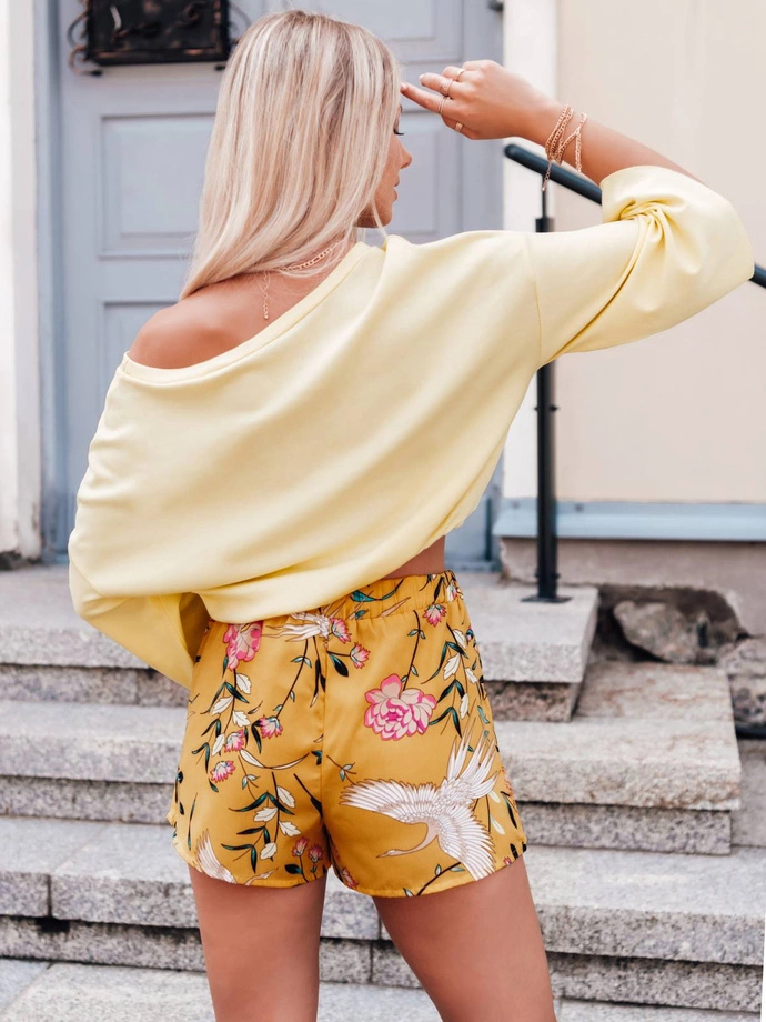 Bluzka damska 004LLR - żółta