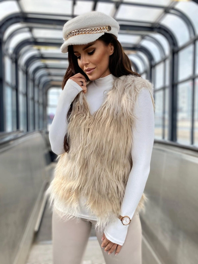 Kamizelka damska VLR008 - jasno szara