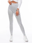 Spodnie damskie legginsy 071PLR - jasnoszary melanż