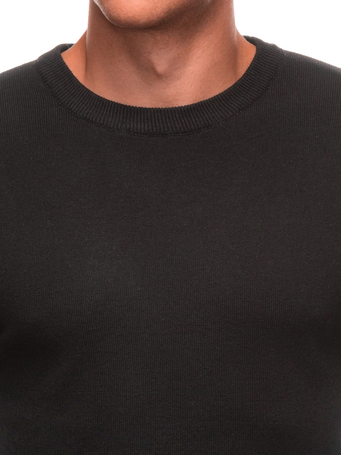 Sweter męski 242E - czarny