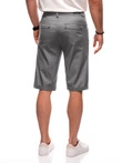 Krótkie spodenki męskie chino 504W - szare