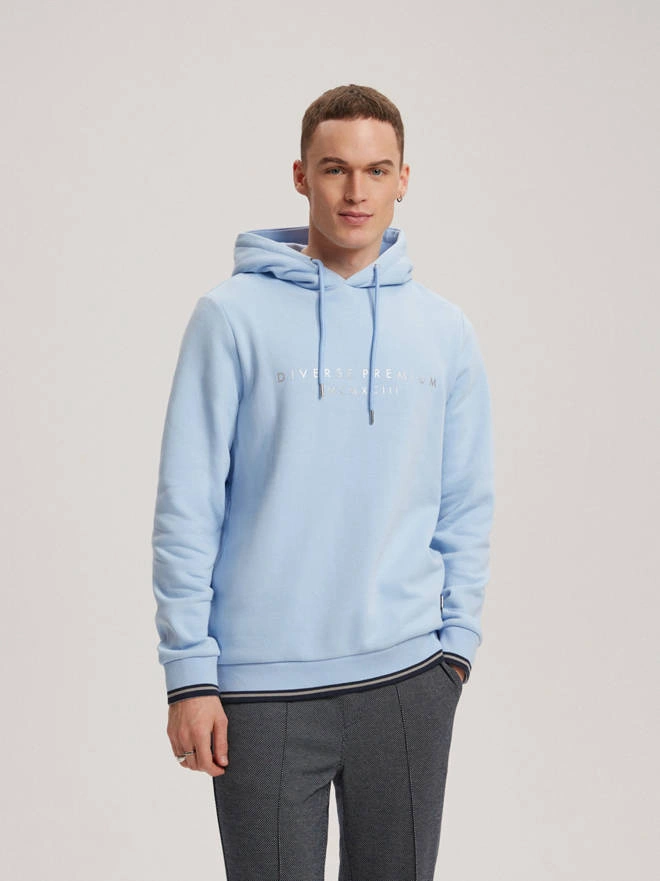 Bluza męska PRM HD 023 1578B - niebieska