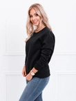 Bluza damska bez kaptura 001TLR - czarna