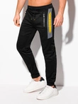 Spodnie męskie dresowe 1155P - czarne