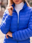 Kurtka damska przejściowa 008CLR - niebieska