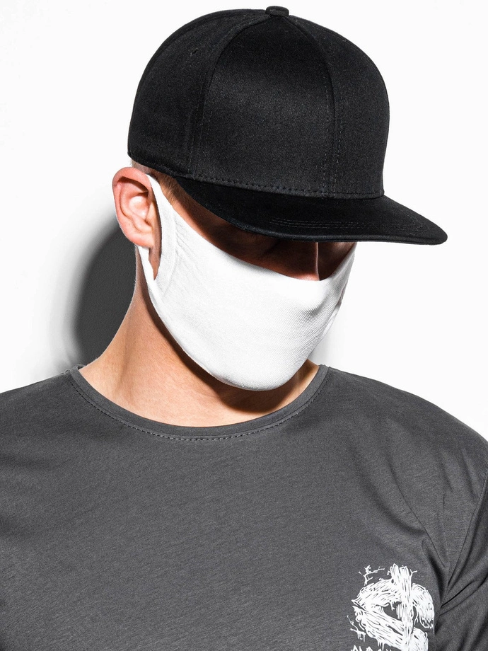 Maseczka uniwersalna z kieszonką na filtr 262A - biała