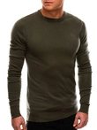 Sweter męski - oliwkowy V7 EM-SWBS-0100