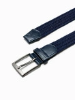 Pasek męski 830A - granatowy