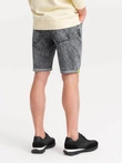 Krótkie spodenki jeansowe 529W - szare