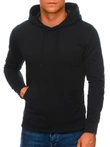 Bluza męska z kapturem 1213B - czarna