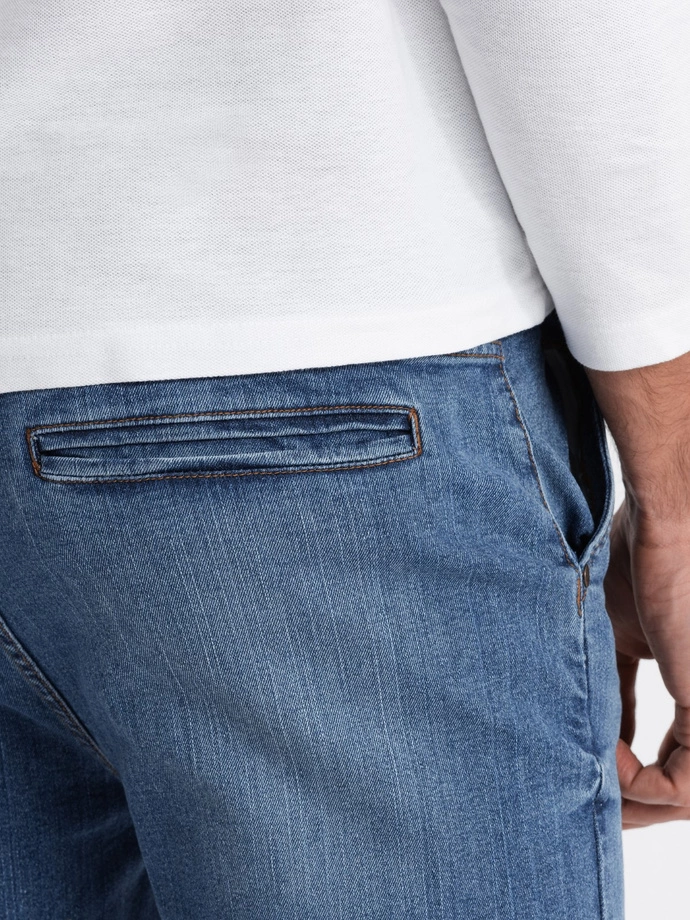 Spodnie męskie chino P894 - szare