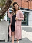 Sweter damski ELR027- koralowy