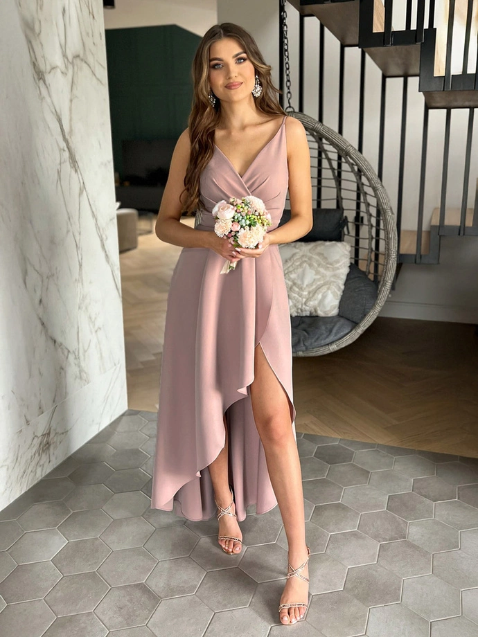 Sukienka maxi LOVE DLR164 - beżowa