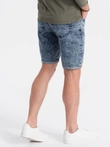 Krótkie spodenki jeansowe 529W - niebieskie