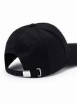 Czapka męska z daszkiem 177H - czarna