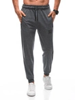Spodnie męskie dresowe 1414P - szare