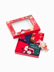 Skarpety męskie X-mas box 408U - mix 4-pak
