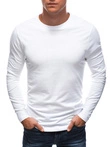 Longsleeve męski bez nadruku EM-LSBL-0103 - biały