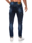 Spodnie męskie cargo 1408P - jeansowe