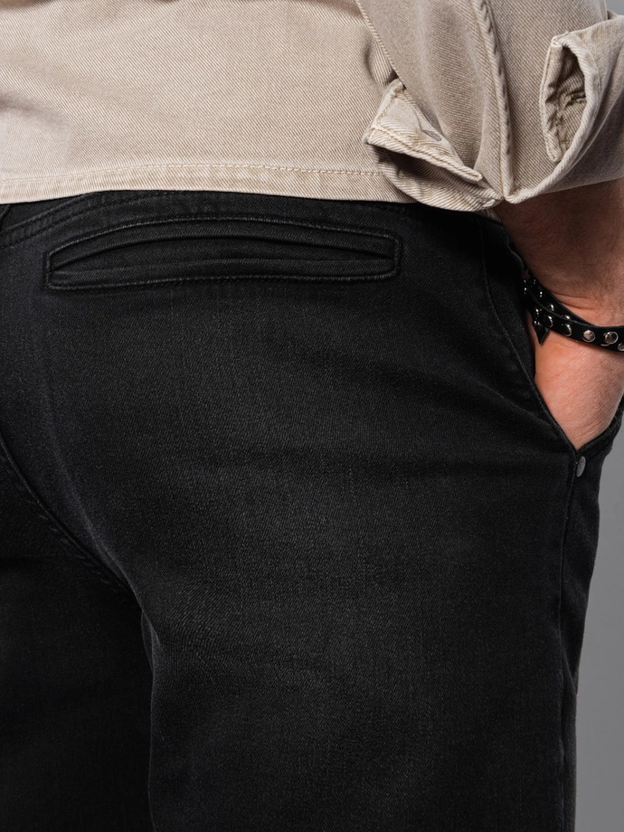 Spodnie męskie chino P894 - szare